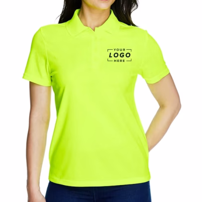 Women's Polo Shirt - Yellow, M
